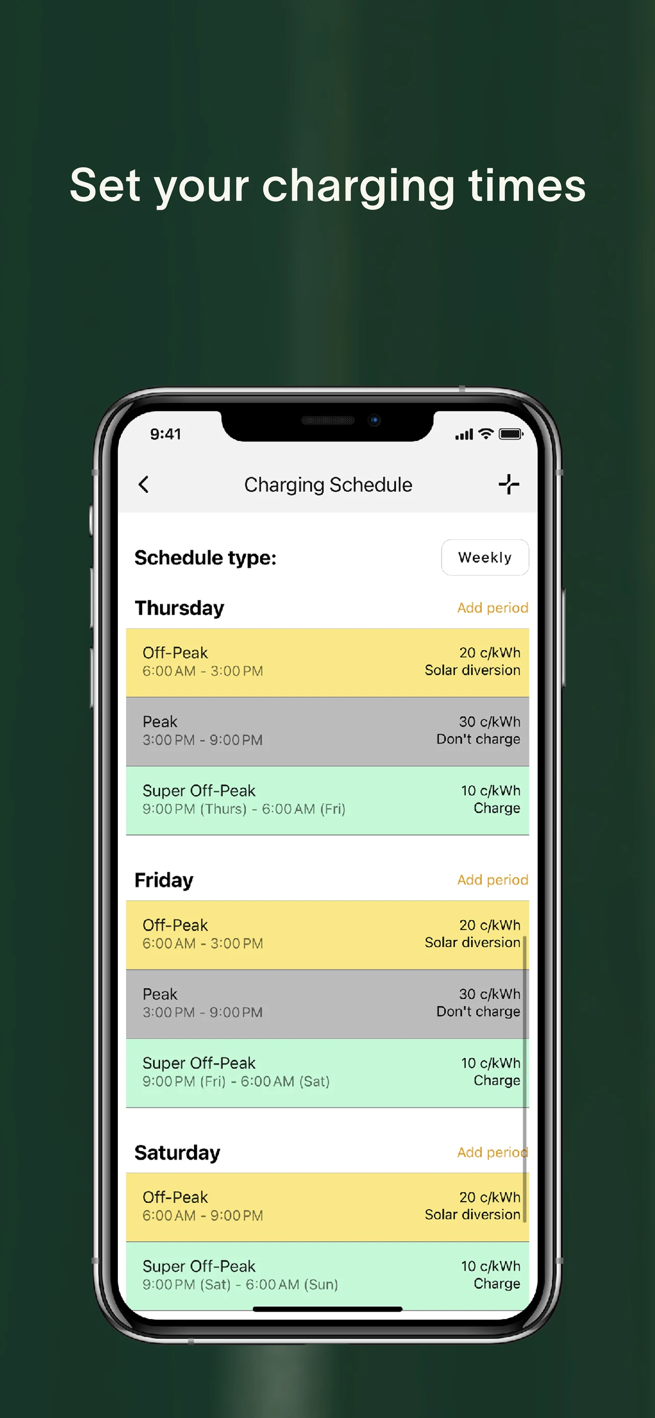 Evnex screenshot