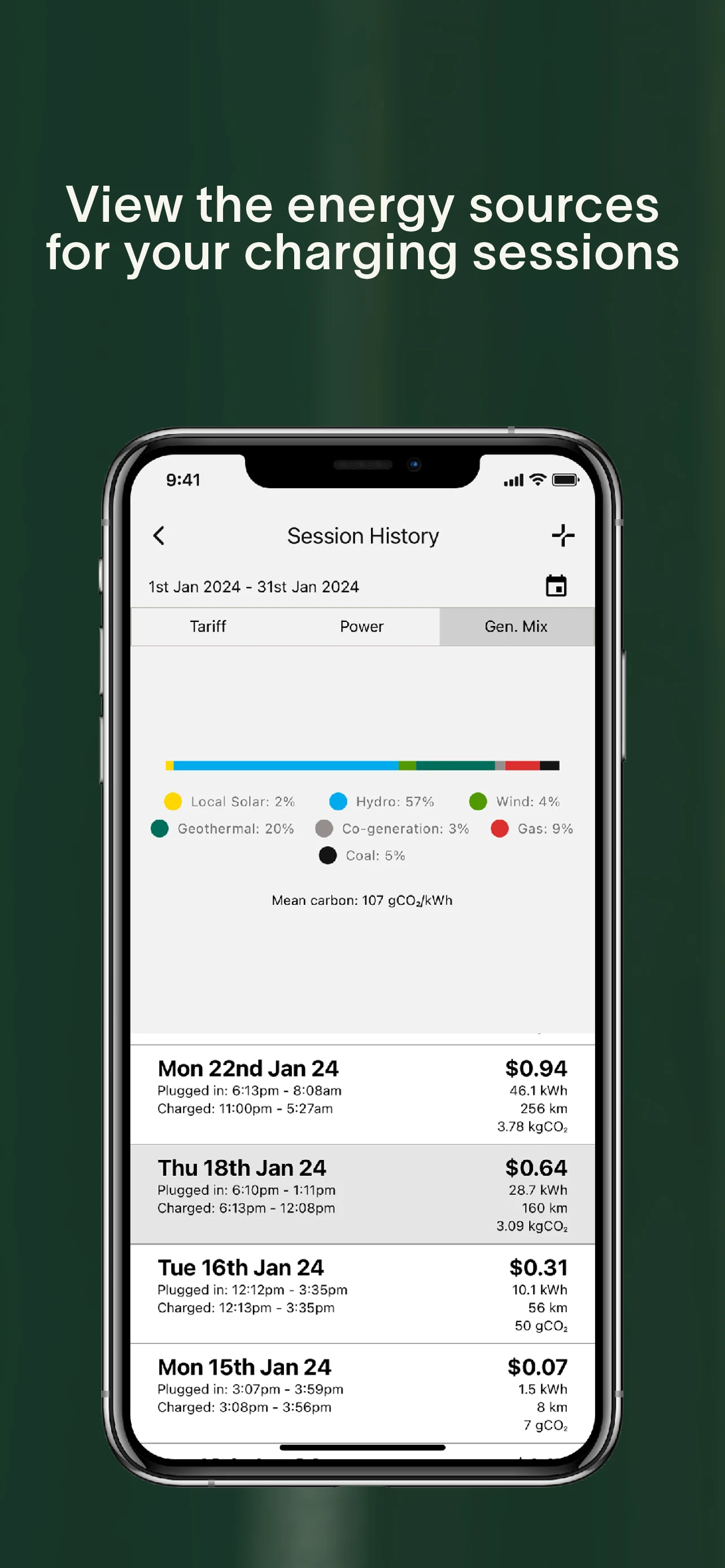 Evnex screenshot