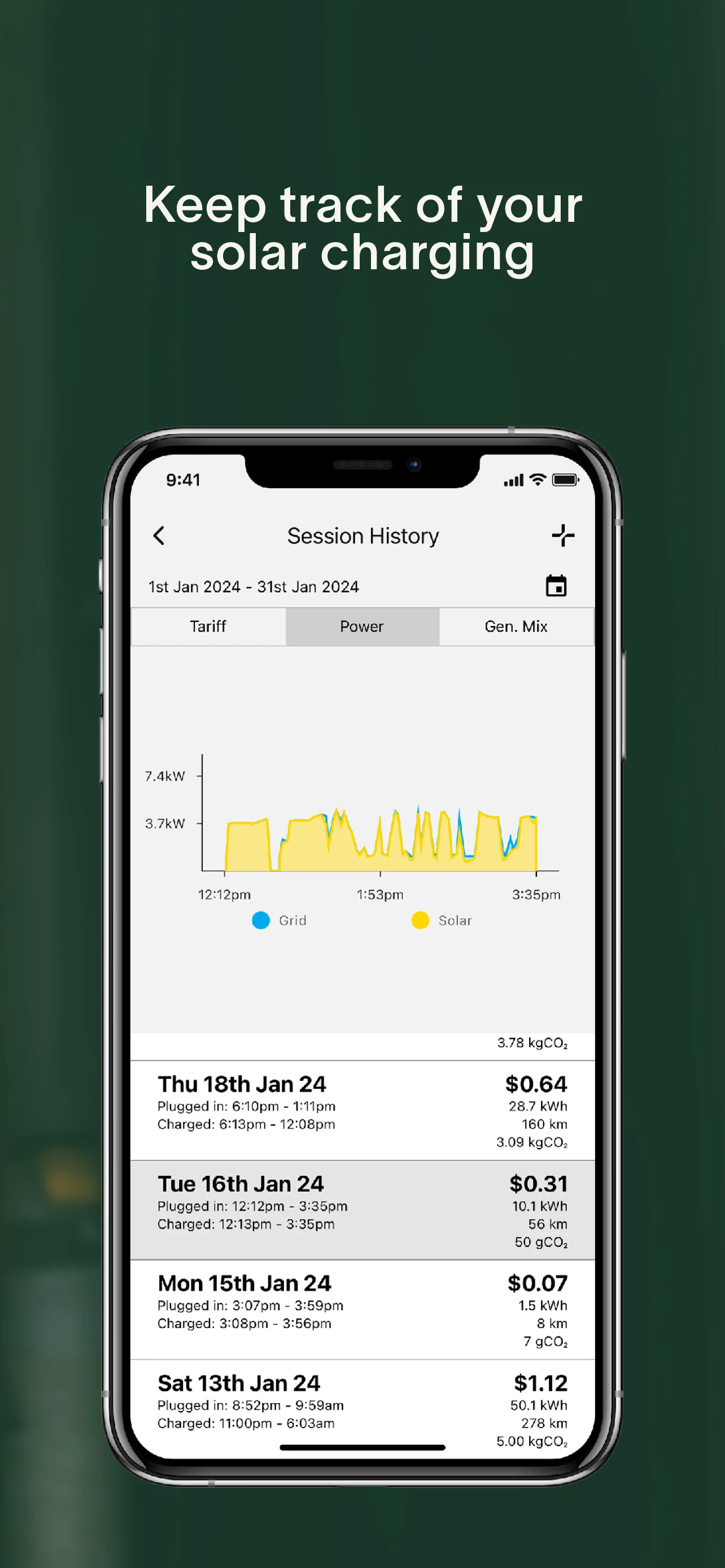 Evnex screenshot