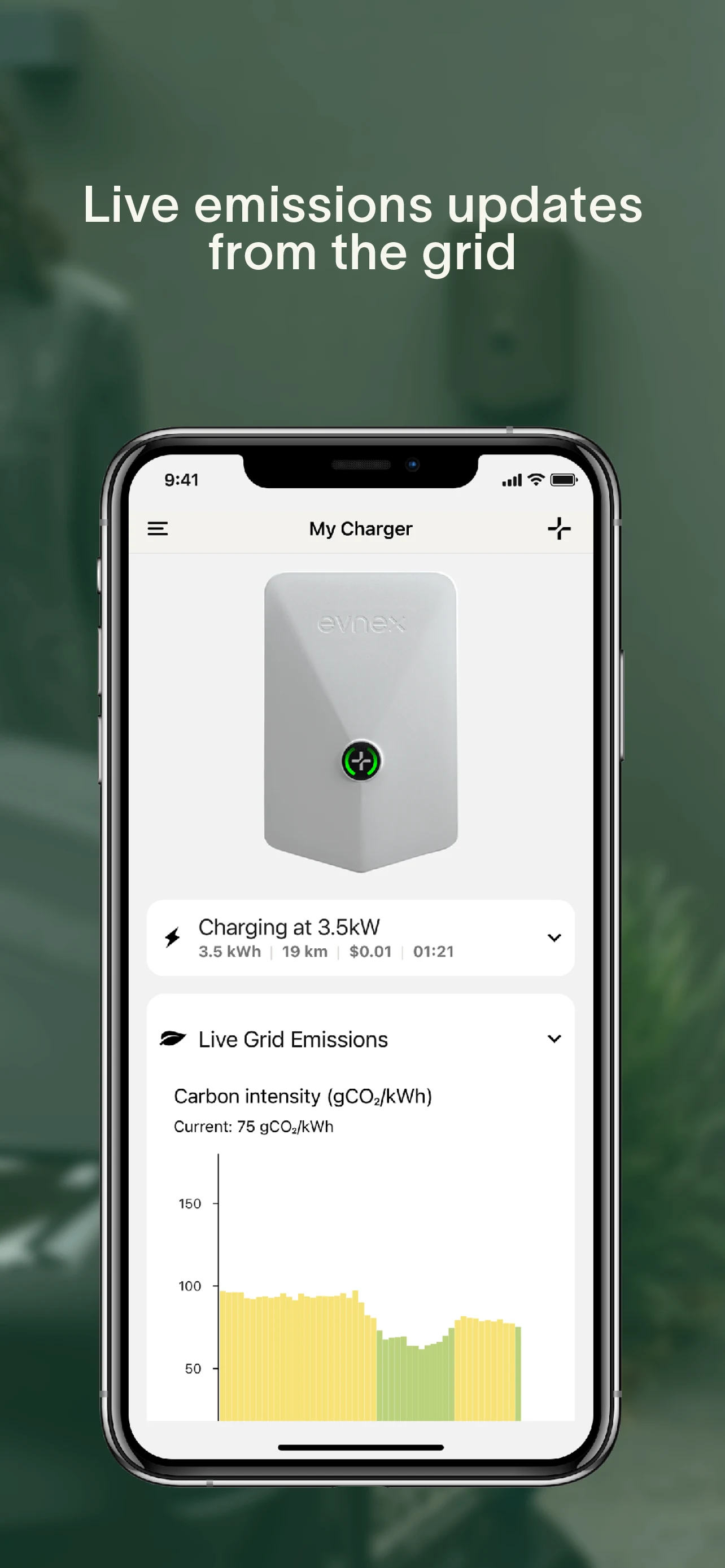 Evnex screenshot